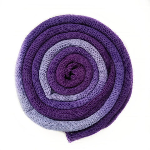 Knit blank dyed Squishy Sock Yarn - Purple