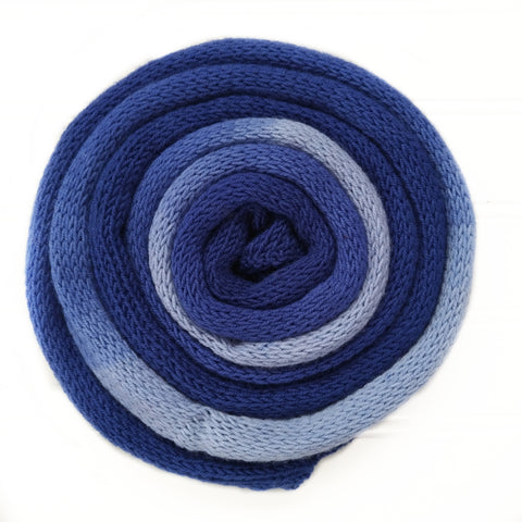 Knit blank dyed Squishy Sock Yarn - Blues