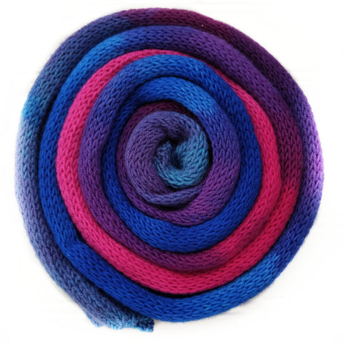 Knit blank dyed Squishy Sock Yarn - Galaxy