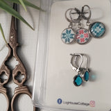 Stitch Marker / Progress keeper Set - Knit or Crochet