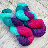 hand dyed yarn Dk weight 